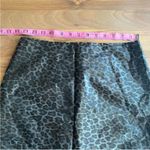 Majorelle Revolve Medina vinyl leopard print mini skirt small Photo 7