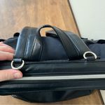 BEIS  Diaper Bag backpack black chic mom cool faux leather travel minimalist med Photo 5