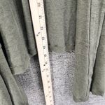 J Jill Womens Cardigan Size 4X Linen Open Front Flowy Oversized Long Sleeve Green Photo 6