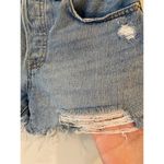 We The Free by Free People Sofia Short Medium Wash Denim Blue Women's Size 25 Photo 4