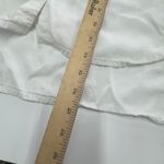 Bella Dahl Top Womens Medium White Effortless Shirt Tail Button Down Oversized Photo 7