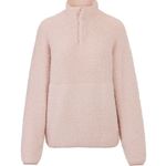 SKIMS  cozy knit fuzzy comfy light pink pullover sweater Photo 0