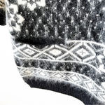 Juicy Couture Soft Tunic Sweater Size XS Cashmere Knit Nordic Look Lodge Ski Photo 6