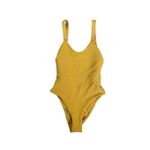 Vitamin A  x Fred Segal Honeycomb Biorib Louise Bodysuit One Piece Swimsuit XS Photo 2