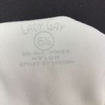 Lady Gay Vintage White Nylon Gloves w/ Pearl Buttons Elegant Formal Wear [6 1/2] Photo 7