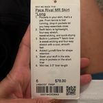 Lululemon Pace Rival Mid Rise Skirt *Long 6 Photo 5