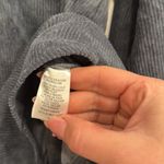 easel  corduroy ruffle button down tunic dress Photo 4