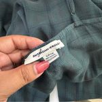 American Eagle  Plaid Green Jumpsuit Size Small Photo 6