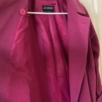 J. G. Hook Vintage 1980s 100% Wool Long Winter Coat Raspberry Size 6 NWT RARE Pink Photo 5