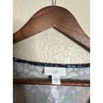 J.Jill  Floral Pleated Tunic Blouse Top Lenzing Ecovero Womans 3X Photo 4