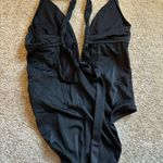 Shade & Shore  One-Piece Black Swimsuit Photo 1