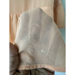 Ambiance Apparel Women's Sheer See Through Blouse Sz L Short Sleeve Lightweigt Size L Photo 6