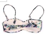 Badgley Mischka Fiona Shirred Swim Top Size 6 Photo 3