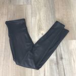 Spanx  Faux Leather Leggings in Black SZ Small Photo 2