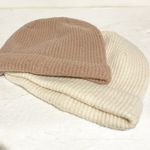 Torrid Cream Tan Knit Beanie Winter Hat One Size Photo 1