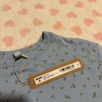 SKIMS  cotton jersey tshirt blue floral size Xsmall New with tag Photo 2