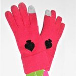 Kate Spade New  Logo Hot Pink Tech Friendly Gloves Photo 0