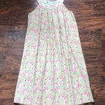 April Cornell • butterfly print cotton smock midi dress tent muumuu shift Photo 3