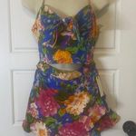 Lottie & Holly BOG Collective Crop Top & Skirt Set small NWT Blue Photo 0