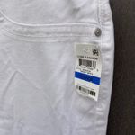 Style & Co . Boyfriend Low Rise Jeans Brt‎ White NWT Photo 2