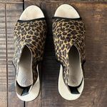 Charleston Shoe Co Wedge Sandals Slingback Size 8 Black Photo 4