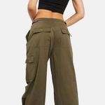 Edikted Zahara Low-Rise Oversized Cargo Pants Photo 1