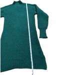 SO  Goods For Life Winter Sweater Dress Green Size Medium Photo 3