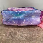 Galaxy Print mini Backpack purple pink with adjustable straps Photo 3