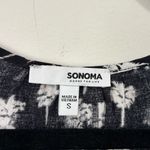 Sonoma  Black‎ Floral Dandelion Tank Black Small Photo 1