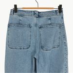 Madewell The Perfect Vintage Wide-Leg Front Seam Jean | Sz 28 | Paradelle Wash Photo 9