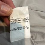 Helmut Lang  linen blend blazer beige gray taupe women's size 2‎ Photo 8