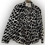 Studio Works - -  Giraffe print jacket Size  1X Photo 1