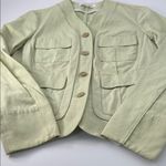 Calvin Klein  Sage Green Button-Up Jacket Photo 13