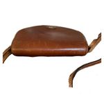 VINTAGE 1990'S BALLY DUAL BROWN LEATHER MESSENGER CROSSBODY PURSE Photo 7