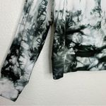 Earth Tie Dye Oversized Crewneck Long Sleeves Pullover Sweatshirt Green Size M Photo 4