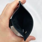 Coach  Leather Wallet Black Classic Style With Multiple Card Slots Photo 4