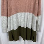 Madewell Antique Cream Colorblock Stripe Wool Blend Kent Cardigan Sz.2x NWT Photo 13