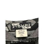 Jams World Vintage Nori Tank Top Women Size Large Black White Arty Tribal Boho Photo 3