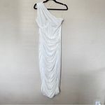 House Of CB ‎ 'Valentina' Ivory Asymmetric Cutout Midi Dress NWOT size L Photo 5