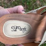 Euro Sofft Taupe Cork Slide Sandals 10 Tan Photo 2