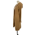 Everlane The Cozy Stretch Duster Cardigan Caramel Camel Tan Size XXS **Flawed Photo 6