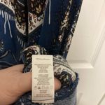 Anthropologie Bishop & Young Blue Paisley Hanker Chief Sleeveless Dress Photo 2