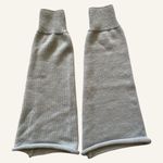 Source Unknown Women’s Leg Warmers Knit Gray Y2K One Size Photo 1
