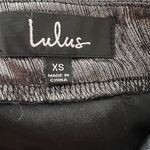 Lulus  Women’s Wide Leg Pants XS Shimmery Silver Photo 3