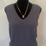 Aeropostale  blue Sleeveless Knit Sweater Vest small Photo 0