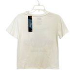 Fifth Sun Star Wars Baby Yoda Graphic Short Sleeve Crop T-shirt Ivory Cream Sz Small NWT Photo 2