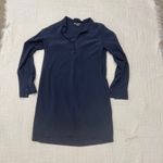 Vince 4 silk collared a line shirt dress tunic D4 3044 Photo 7