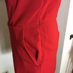 Love...Ady  Ruffle Popover Romper in red M Photo 5