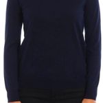 Burberry Merino Wool Elbow Patch Crewneck Sweaters Photo 0