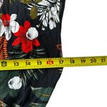 ZARA  Black/Multicolor Floral Crop Jumpsuit Women's Size Medium | 55-60 Photo 6